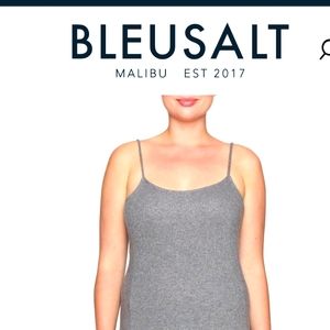 Bleusalt gray sparkle camisole
